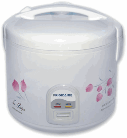 Frigidaire fd8053d deluxe rice cooker with steamer 220-240 volt/ 50-60 hz