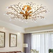 Ganeed glm-xdd-5g 5 LIGHTS K9 CLEAR CRYSTAL VINTAGE CHANDELIERS 220VOLTS NOT FOR USA