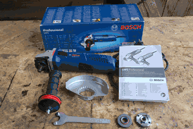 Bosch GWS 13-125 CIE Professional Angle Grinder 220 Volts NOT FOR USA Brand New