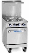 Imperial IMIR4-E 3Phase 24" Electric Cooking Range 240Volts/ 50 Hz