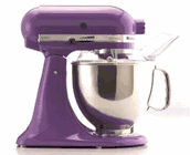 Kitchenaid 5ksm150psegp (grape) stand mixer for 220/240 volts