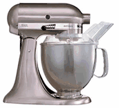 Kitchenaid 5ksm150psemc (metallic chrome) stand mixer for 220/240 volts
