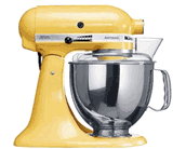 Kitchenaid 5ksm150psemy (yellow) stand mixer for 220/240 volts