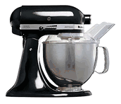 Kitchenaid 5ksm150pseob (onyx black) stand mixer for 220/240 volts