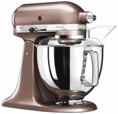 KitchenAid Artisan 5KSM175PSEAP 5 Qt. Stand Mixer (APPLE CIDER) with TWO Bowls 220 VOLTS NOT FOR USA