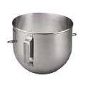 Kitchenaid k5asbp 5-quart polished stainless steel bowl  stand mixer attachment