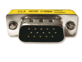 Kramer ad-d9m/d9m 10pcs 9-pin d (m-m) gender changer 110 volts only for usa