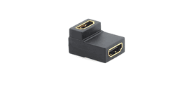 Kramer ad-hf/hf/ra hdmi (f) to hdmi (f) right angle gender changer 110 volts only for usa