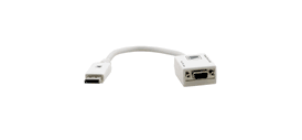Kramer adc-dpm/gf displayport (m) to 15-pin hd (f) adapter cable 110 volts only for usa