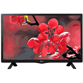 LG 24TK425 24" Class HD Multisystem IPS LED TV 110-220 NTSC-PAL