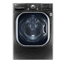 LG 4.5 cu. ft. Ultra-Large Capacity TurboWash Washer with NFC Tag-On Technology WM4370HKA - Black Stainless Steel 110 VOLTS ONLY FOR USA