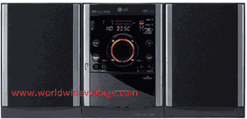 Lg xd63 region free dvd micro system for 110-240 volts