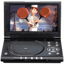 Magnavox mdp845 8.5" region free portable dvd player