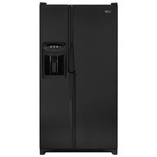 Maytag gz2626gekb 26cu.ft side by side refrigerators black color 220-240v/50hz