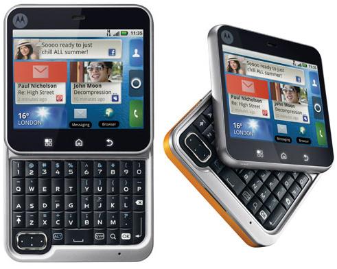 Motorola mb511 flip out