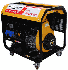 Multistar mtdg9000e diesel generator 220-240 volt/ 50 hz