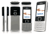 Nokia 6300 unlocked triband black silver cell phone