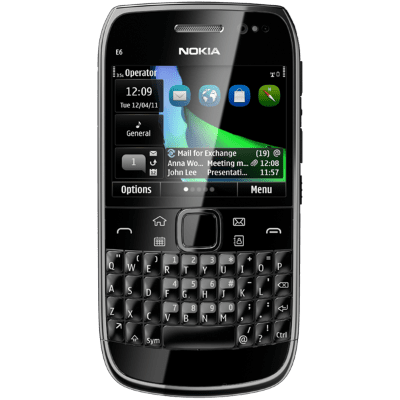 Nokia e6 unlocked quad band gsm smartphone worldwide 3g 