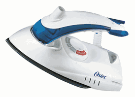 Oster 4004 travel iron with non-stick soleplate for 110/220 volt