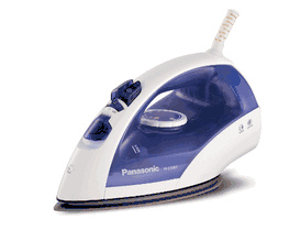 Panasonic ni-e500 u-shape electric iron with steam circulating soleplate for 220 volts