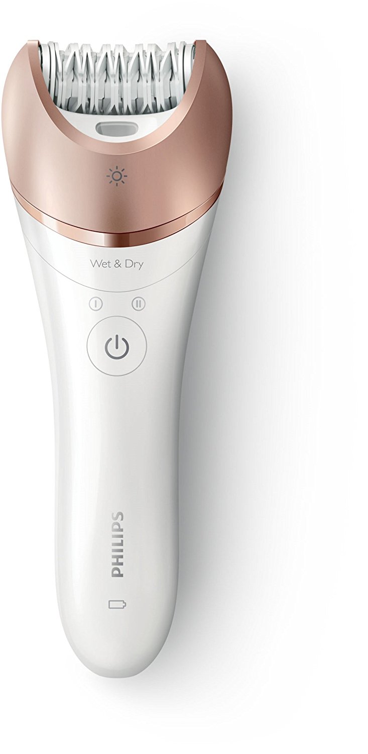 脱毛・除毛 PHILIPS Satinelle Prestige BRE650/00 Philips Satinelle BRE650/00 Prestige Wet and Dry epilator 220