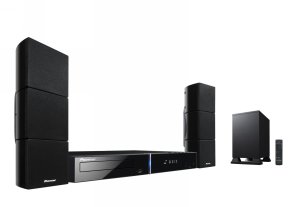Pioneer htz585 region free dvd home theatre system for 110