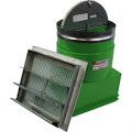 Quietcool ga es-1500dlx garage attic fan with thermostat and ceiling damper 1,452 cfm 120 volts 1 phase