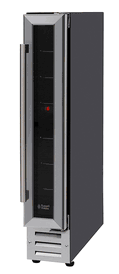 Russell Hobbs RHBI7WC1SS Built-in or Freestanding 7 Bottle Wine Cooler, Stainless Steel 220 VOLTS NOT FOR USA