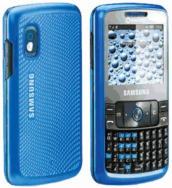 Samsung a256 hype quadband unlocked gsm phone (blue)