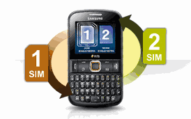 Samsung e2222 chat 222 dual sim mobile phone