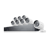  SAMSUNG SDH-ST581N WISENET 16 CHANNEL FULL HD SECURITY SYSTEM WITH 2TB HDD AND 8 1080P CAMERAS
