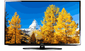 Samsung ua-40eh5306 40" multi-system led tv for 110-240 volt