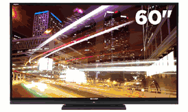 Sharp lc-60le830m 60" multi system led tv pal ntsc secam