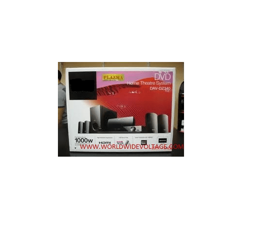Sony davdz340k region free home theatre system for 110240 volts