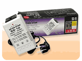 Step up and down 300 watts converter with universal socket outlet ss30