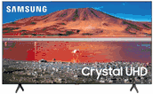 Samsung 43-inch UN43TU7000 Series Class Smart TV | Crystal UHD - 4K HDR - , 2020 Model 110-220 NTSC-PAL