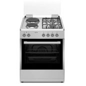 Dynastar Pro/Venus VC6622ESD 220 volts 24" Gas & Electric range cooker 2 Gas Burner & 2 Hot Plates with Electric Oven 220volt 50 hz not for usa
