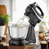 VonShef 13229 Two-in-One Hand/Stand Mixer  50hz 220 Volts NOT FOR USA