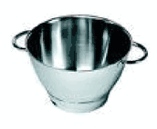 Z-kenwood ke36386b attachment major sized stainless steel bowl with handles