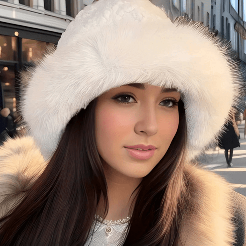 Ladies Faux Fur Hat  