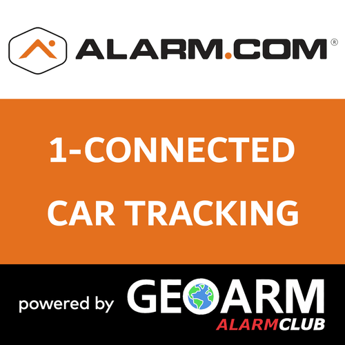 Add-On Alarm.com 1 GPS Connected Car Tracking Services (Powered by Alarm.com App)