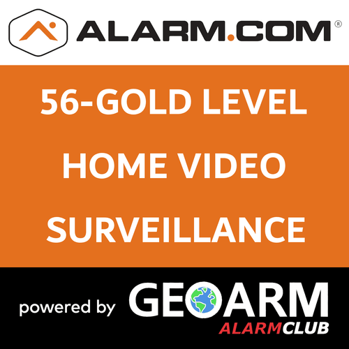 Add-On Alarm.com 56 Home Gold Video Surveillance Services