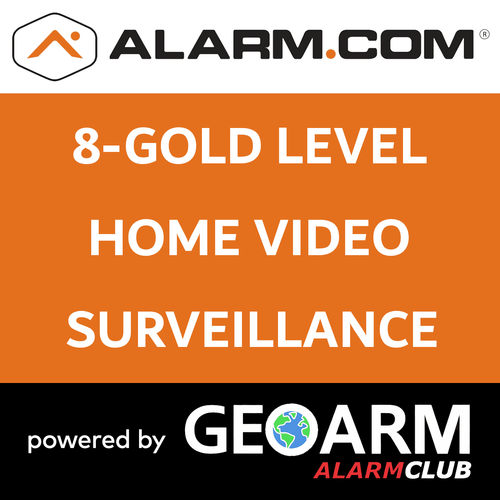 Add-On Alarm.com 8 Home Gold Video Surveillance Services