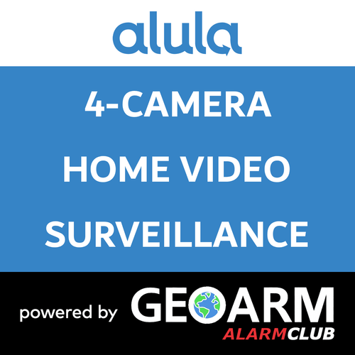 Add-On Alula 4 Home Security Camera Services (Powered by Alula App)