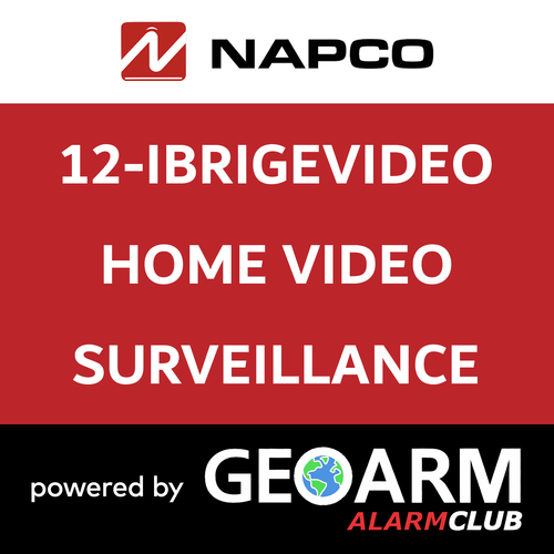 Add-On Napco 12 Home Security Camera Services (Powered by iBridgeVideo App)