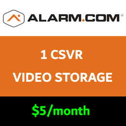 Alarm.com 1 CSVR Video Surveillance Storage Services