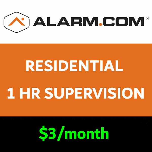 Alarm.com 1-Hour Residential Supervision Test Services