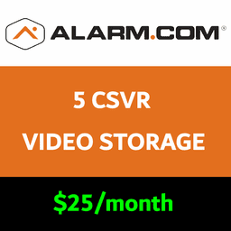 Alarm.com 5 CSVR Video Surveillance Storage Services
