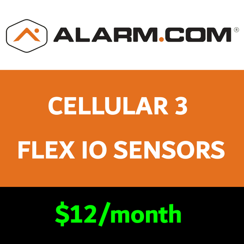 Alarm.com Cellular Flex IO Services (for 3 Sensors) Alarm.com Cellular Flex IO Services (for 3 Sensors)