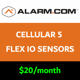 Alarm.com Cellular Flex IO Services (for 5 Sensors)